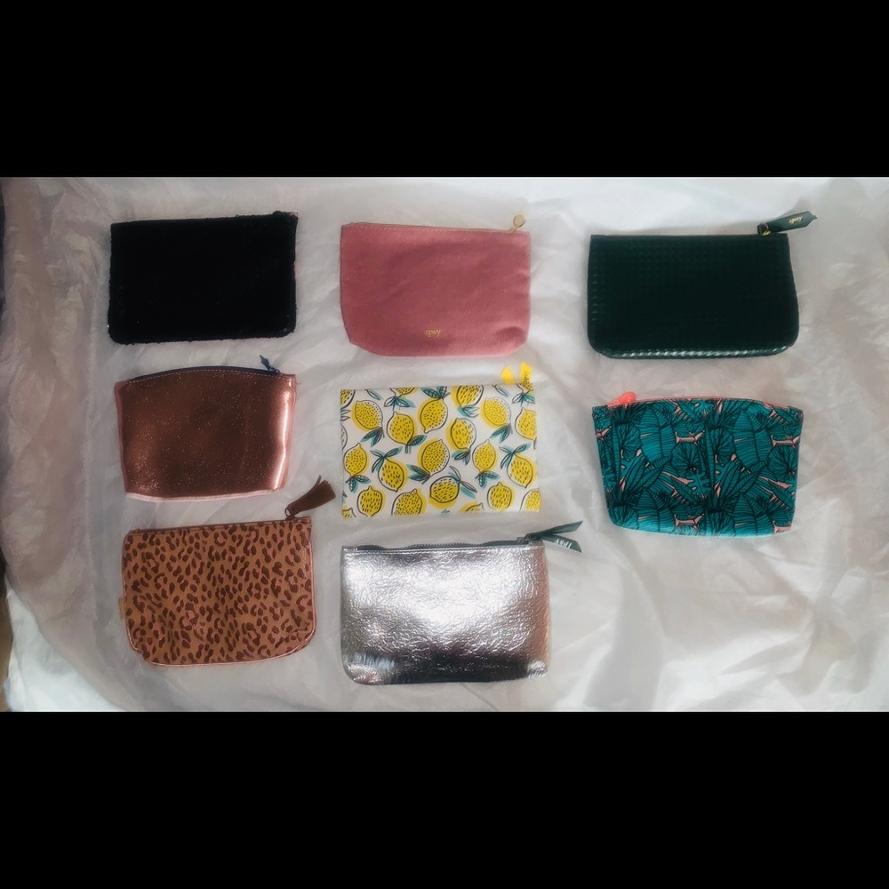 8 Ipsy Cosmetic Bags